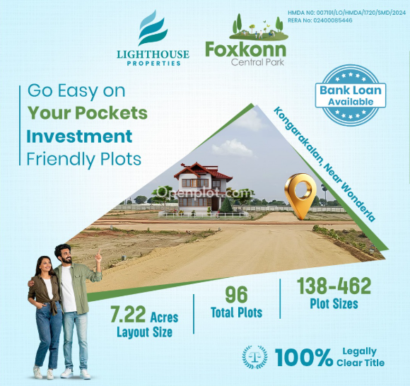 Plot for Sale in Adibhatla,Ranga Reddy